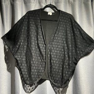 Chico's Easy Wear Black Wrap
